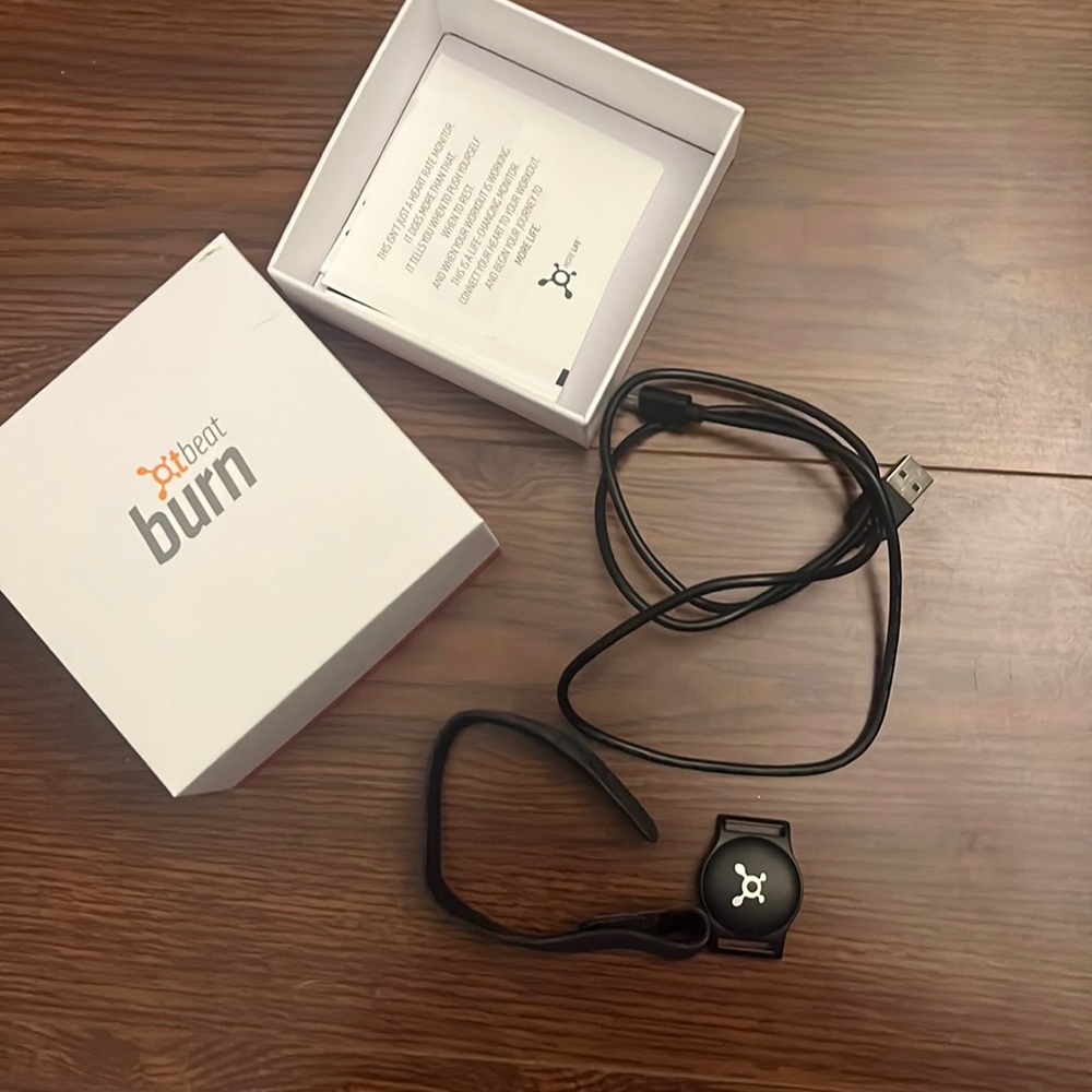 OTF Orange Theory Fitness Heart rate monitor